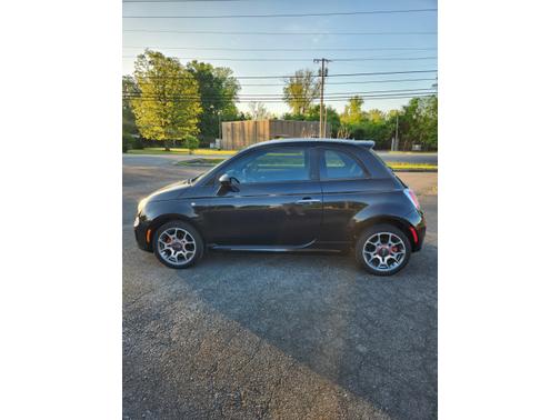 Black 2012 FIAT 500 Sport