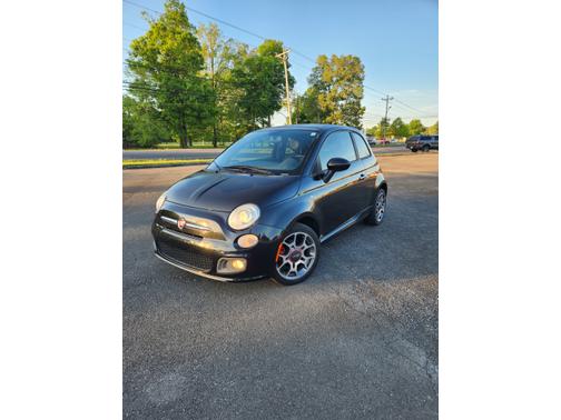 Black 2012 FIAT 500 Sport