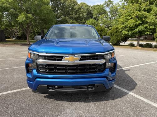 Blue 2022 Chevrolet Silverado 1500 Custom