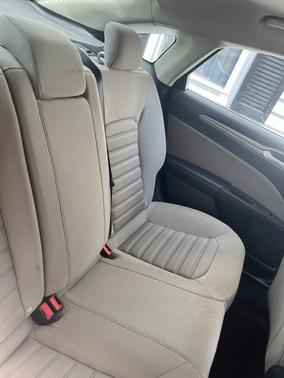 Blue 2017 Ford Fusion S