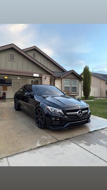 Black 2018 Mercedes-Benz AMG C 63 S