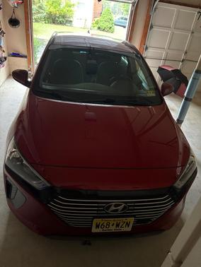 Red 2019 Hyundai IONIQ Hybrid SEL