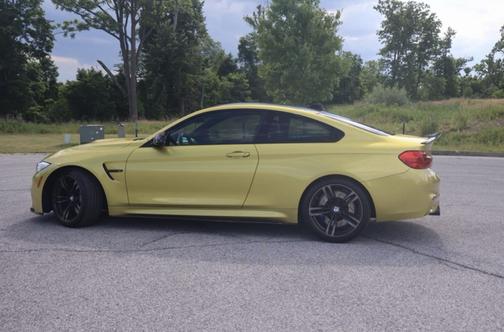 Yellow 2015 BMW M4 Base