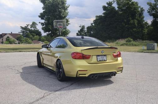 Yellow 2015 BMW M4 Base