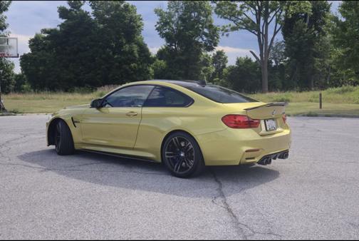 Yellow 2015 BMW M4 Base