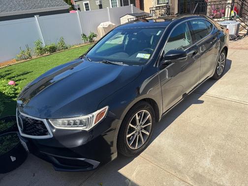 Black 2020 Acura TLX Technology