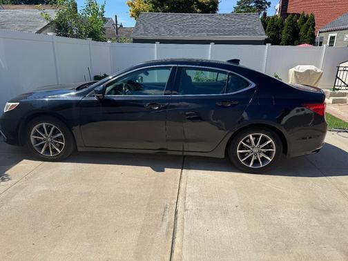 Black 2020 Acura TLX Technology