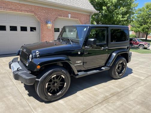Black 2013 Jeep Wrangler Sahara