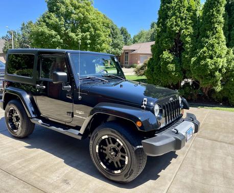 Black 2013 Jeep Wrangler Sahara