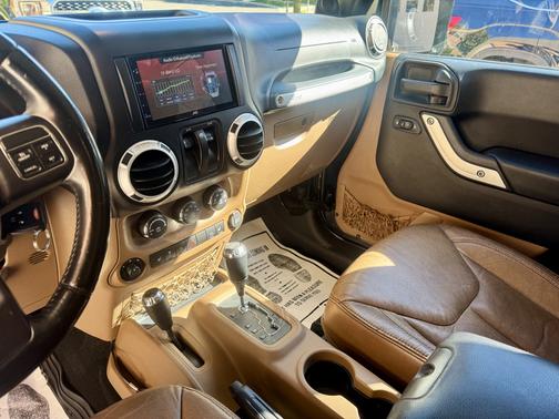 Black 2013 Jeep Wrangler Sahara