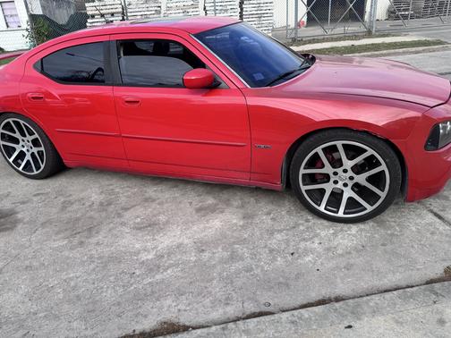 Red 2008 Dodge Charger R/T