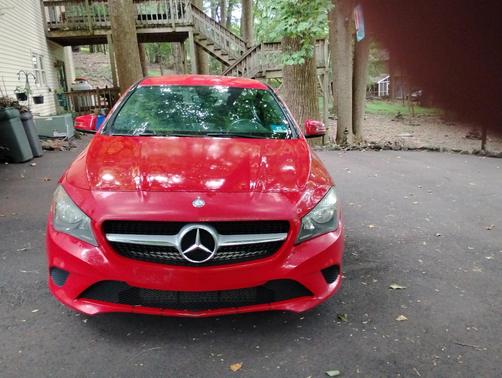 Red 2014 Mercedes-Benz CLA-Class CLA 250