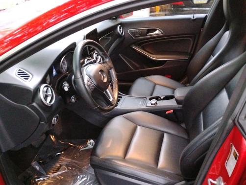 Red 2014 Mercedes-Benz CLA-Class CLA 250