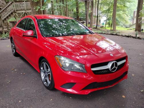 Red 2014 Mercedes-Benz CLA-Class CLA 250