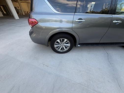 Gray 2016 INFINITI QX80 Base