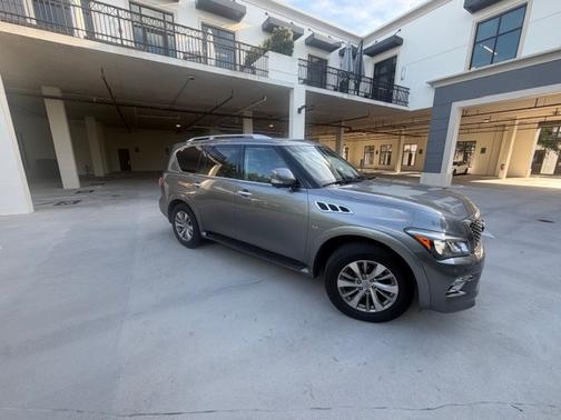 Gray 2016 INFINITI QX80 Base