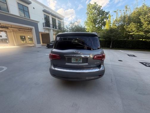 Gray 2016 INFINITI QX80 Base