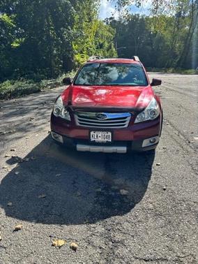 Red 2011 Subaru Outback 2.5 i Limited