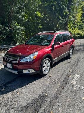 Red 2011 Subaru Outback 2.5 i Limited