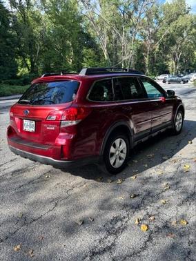 Red 2011 Subaru Outback 2.5 i Limited