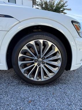 White 2019 Audi e-tron Prestige