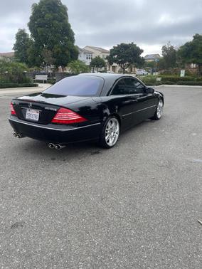 Black 2001 Mercedes-Benz CL-Class CL500