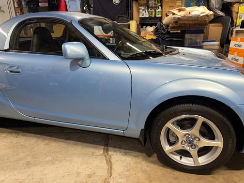 Blue 2003 Toyota MR2 Spyder