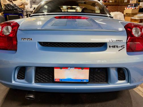 Blue 2003 Toyota MR2 Spyder