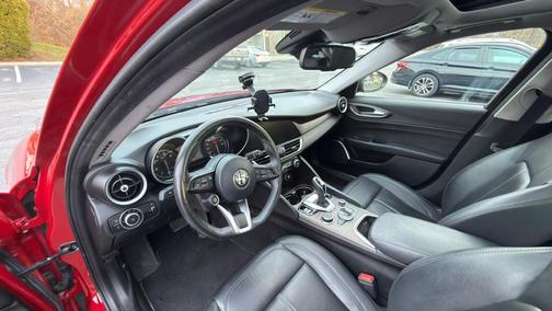 Red 2020 Alfa Romeo Giulia Ti
