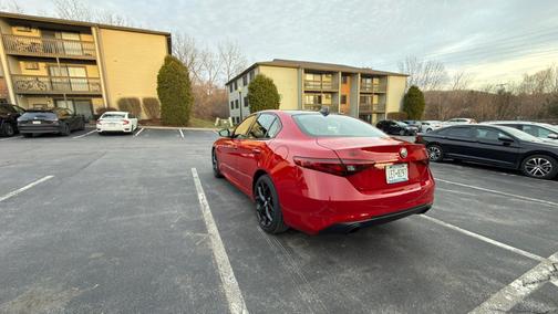 Red 2020 Alfa Romeo Giulia Ti