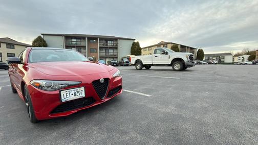 Red 2020 Alfa Romeo Giulia Ti