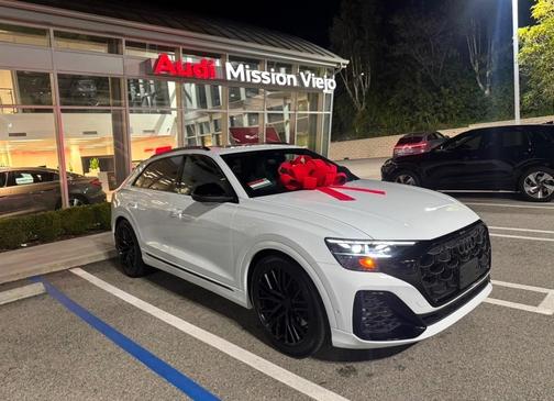 White 2026 Audi SQ8 Premium Plus
