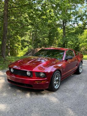 Red 2007 Ford Mustang GT