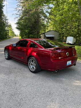 Red 2007 Ford Mustang GT