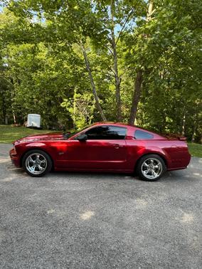 Red 2007 Ford Mustang GT
