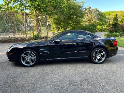 Black 2003 Mercedes-Benz SL-Class SL55 AMG