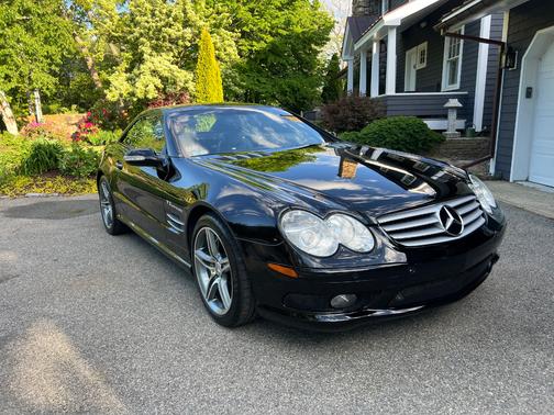 Black 2003 Mercedes-Benz SL-Class SL55 AMG