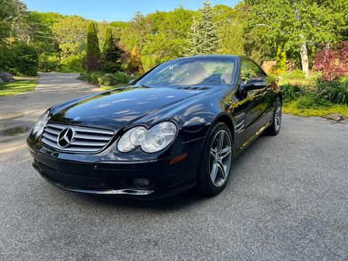 Black 2003 Mercedes-Benz SL-Class SL55 AMG