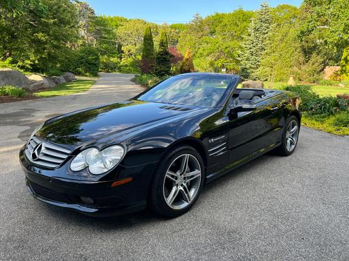 Black 2003 Mercedes-Benz SL-Class SL55 AMG