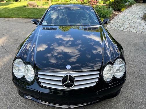 Black 2003 Mercedes-Benz SL-Class SL55 AMG