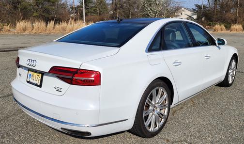 White 2015 Audi A8 4.0T