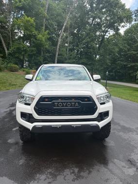 White 2023 Toyota Tacoma Trail Edition