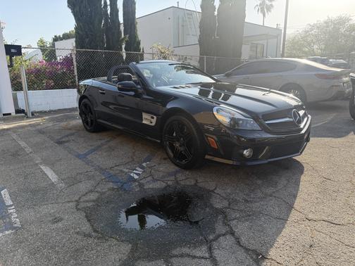 Black 2011 Mercedes-Benz SL-Class SL 63 AMG