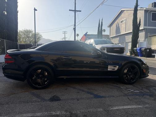 Black 2011 Mercedes-Benz SL-Class SL 63 AMG