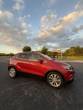 Red 2019 Buick Encore Preferred