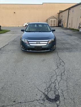 Blue 2012 Ford Fusion SEL