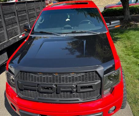 Red 2013 Ford F-150 FX4
