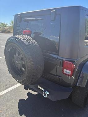 Gray 2010 Jeep Wrangler Sahara