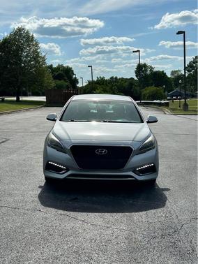 Silver 2017 Hyundai SONATA Hybrid Limited