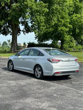 Silver 2017 Hyundai SONATA Hybrid Limited